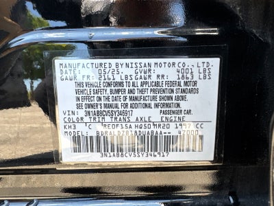 2025 Nissan Sentra SV