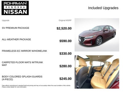 2024 Nissan Sentra SV