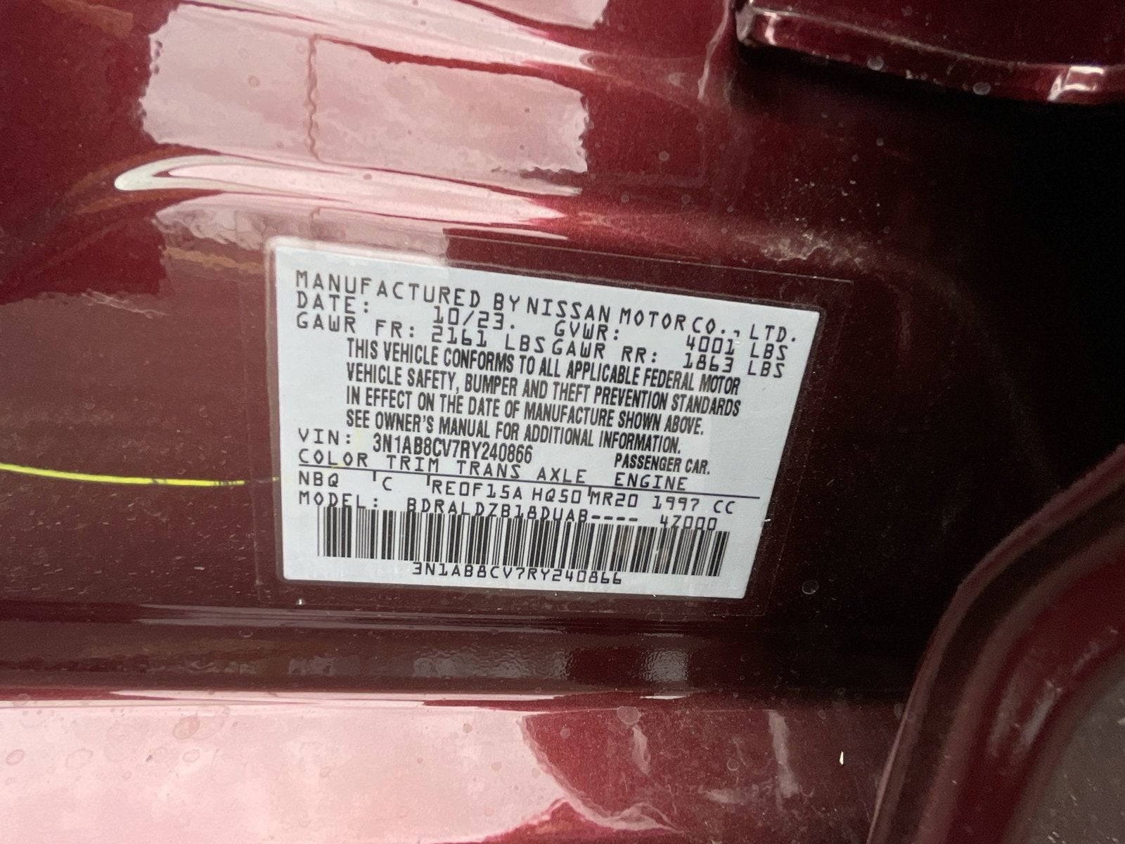 2024 Nissan Sentra SV
