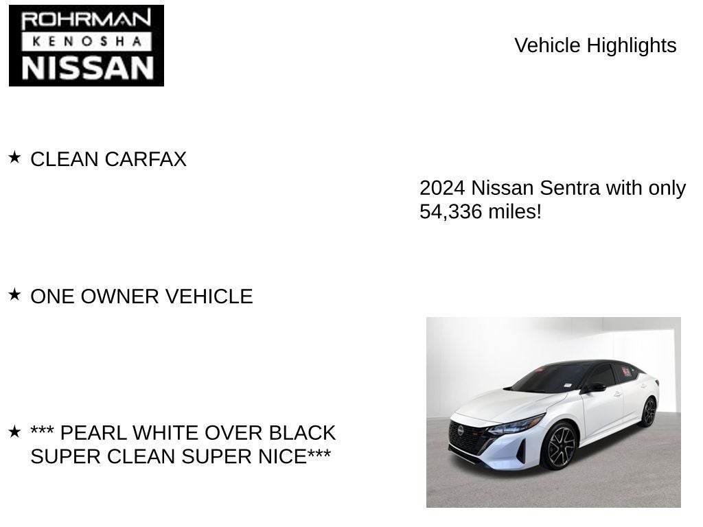 2024 Nissan Sentra SR