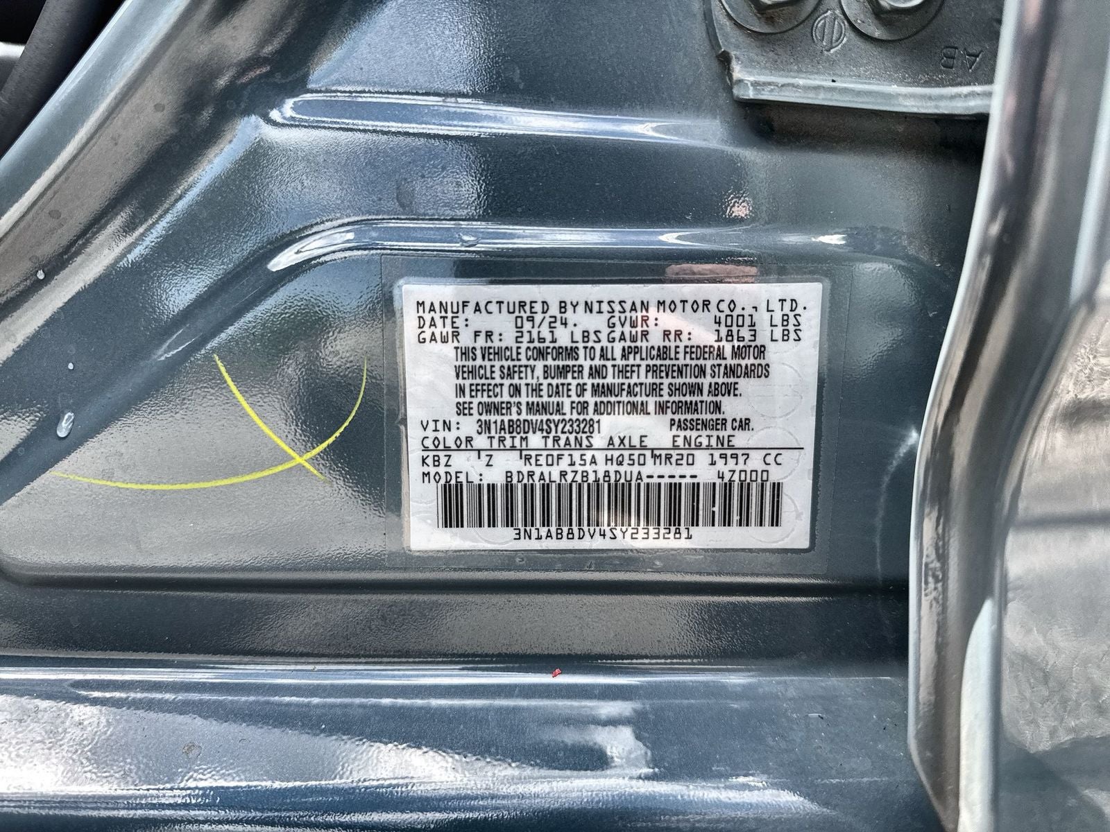 2025 Nissan Sentra SR