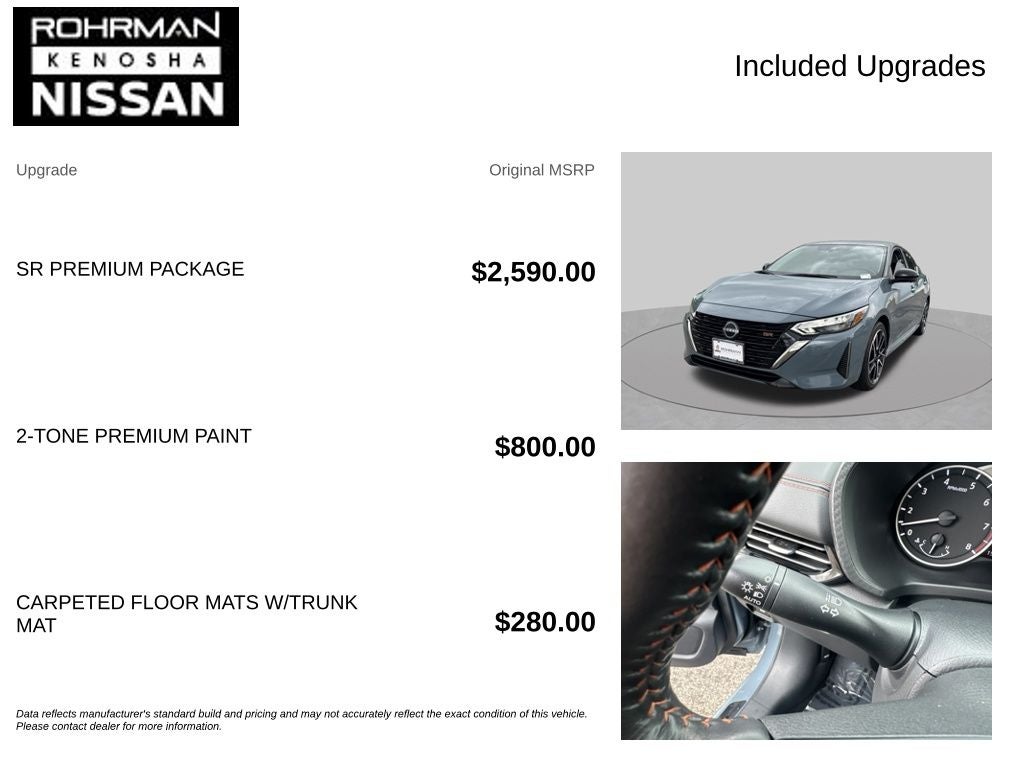 2025 Nissan Sentra SR