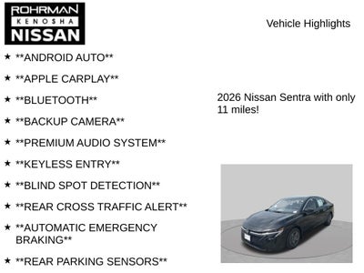2026 Nissan Sentra S