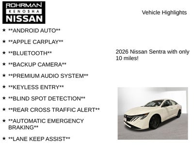 2026 Nissan Sentra S