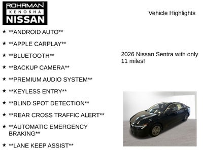 2026 Nissan Sentra S