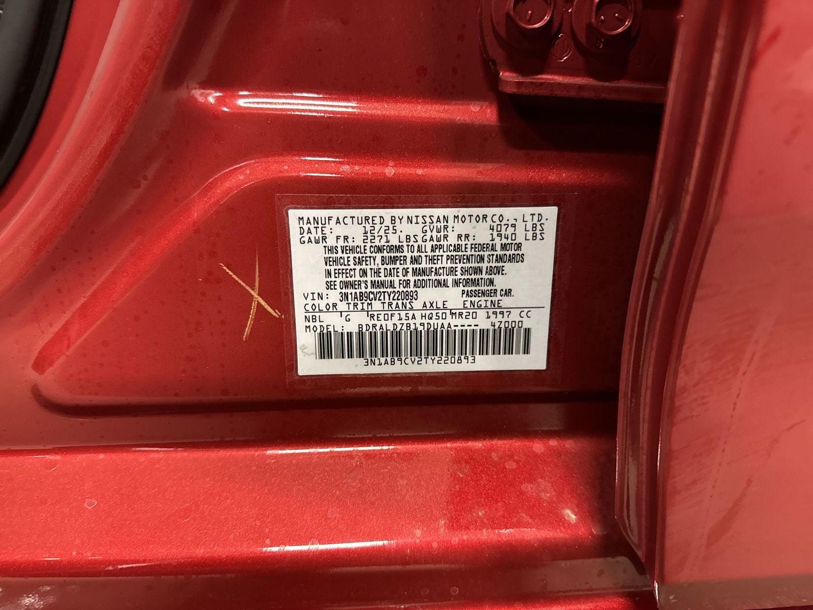 2026 Nissan Sentra SV