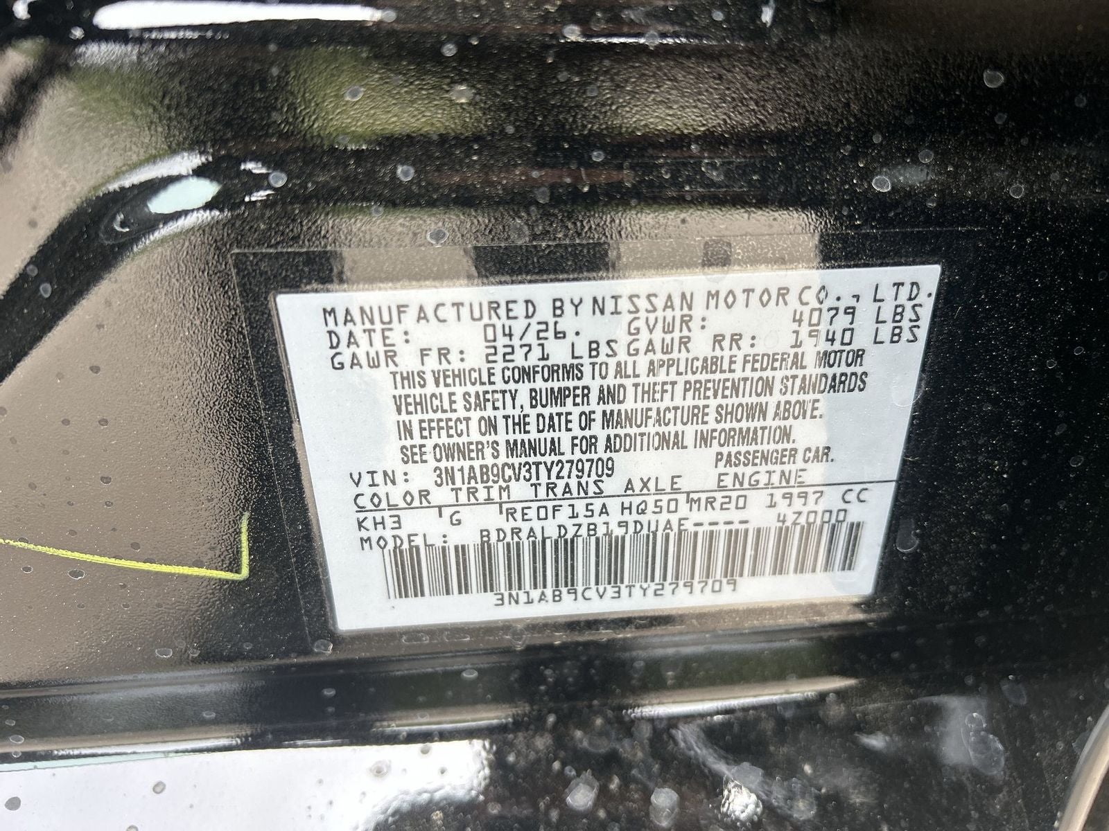 2026 Nissan Sentra SV