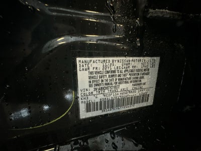 2026 Nissan Sentra SV Convenience Package