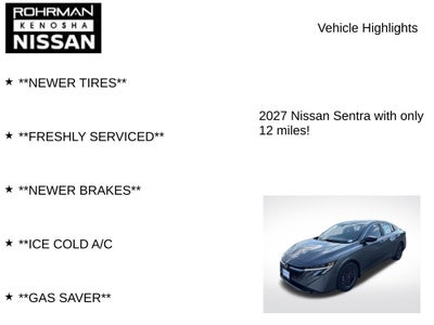 2027 Nissan Sentra SV