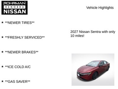 2027 Nissan Sentra SV