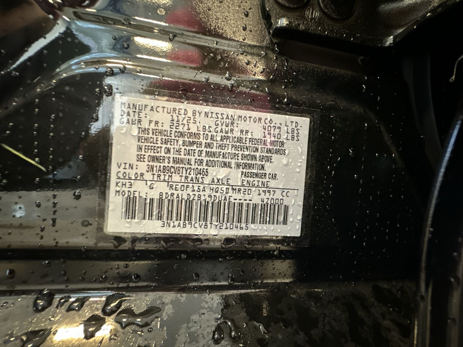 2026 Nissan Sentra SV Convenience Package