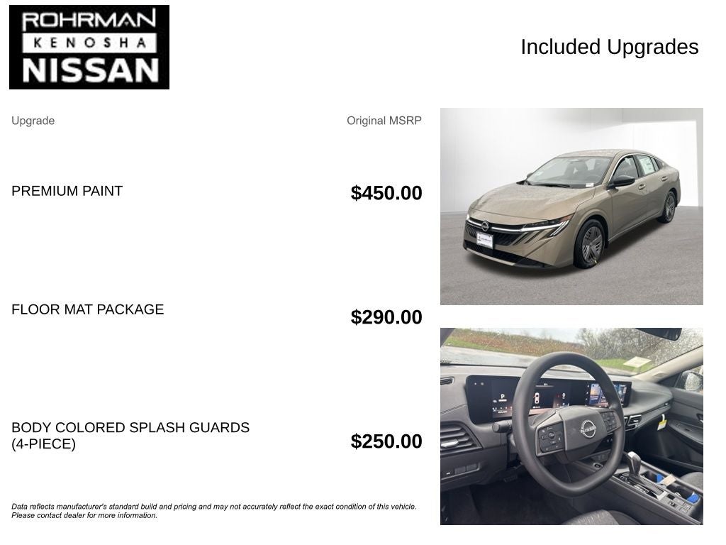 2026 Nissan Sentra SV