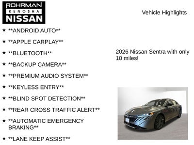 2026 Nissan Sentra SV