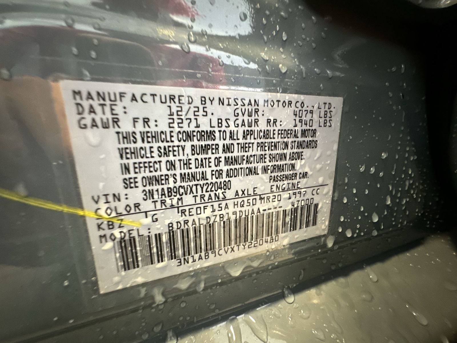 2026 Nissan Sentra SV