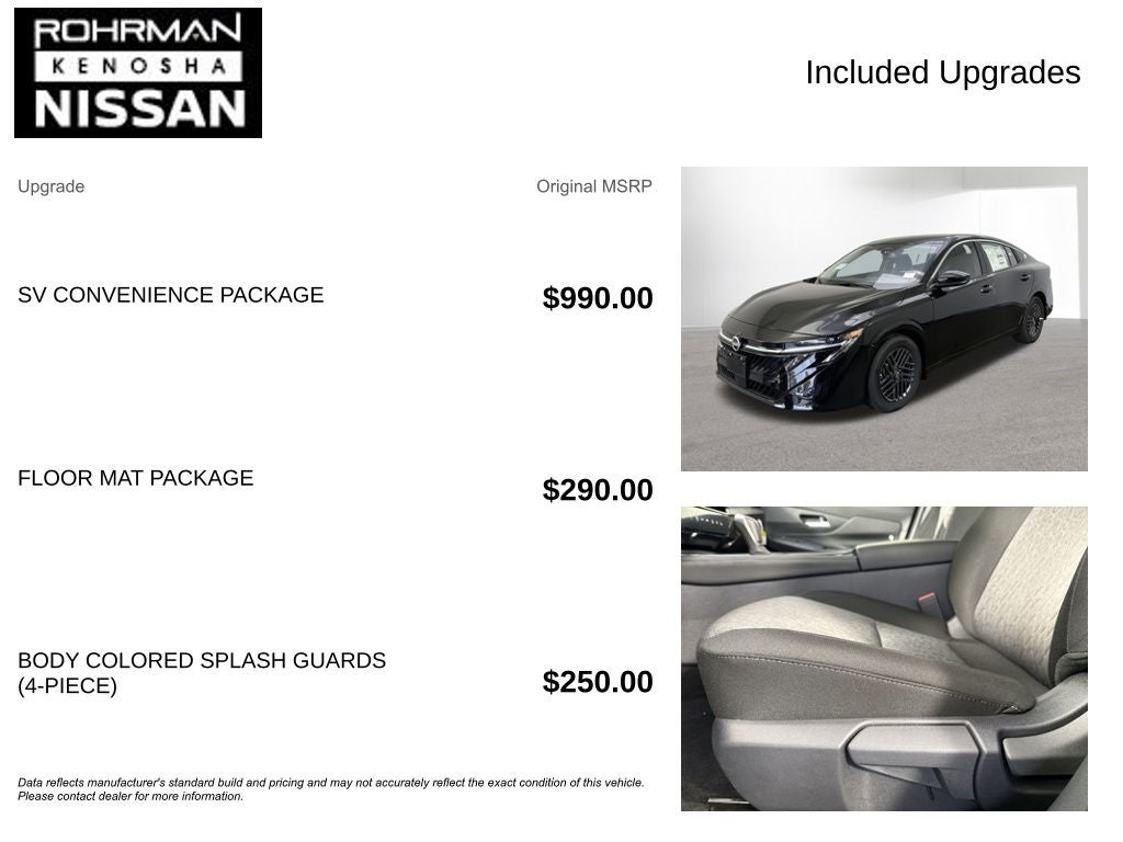 2026 Nissan Sentra SV