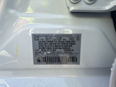 2026 Nissan Sentra SR Premium Package