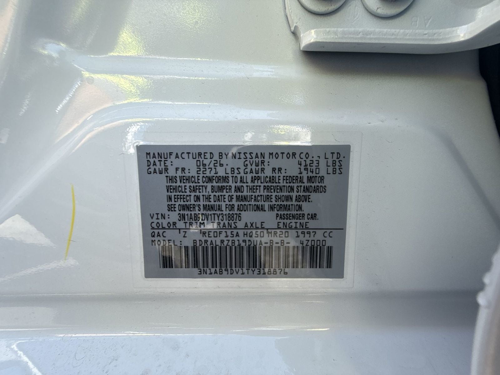 2026 Nissan Sentra SR Premium Package