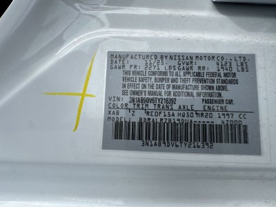 2026 Nissan Sentra SR