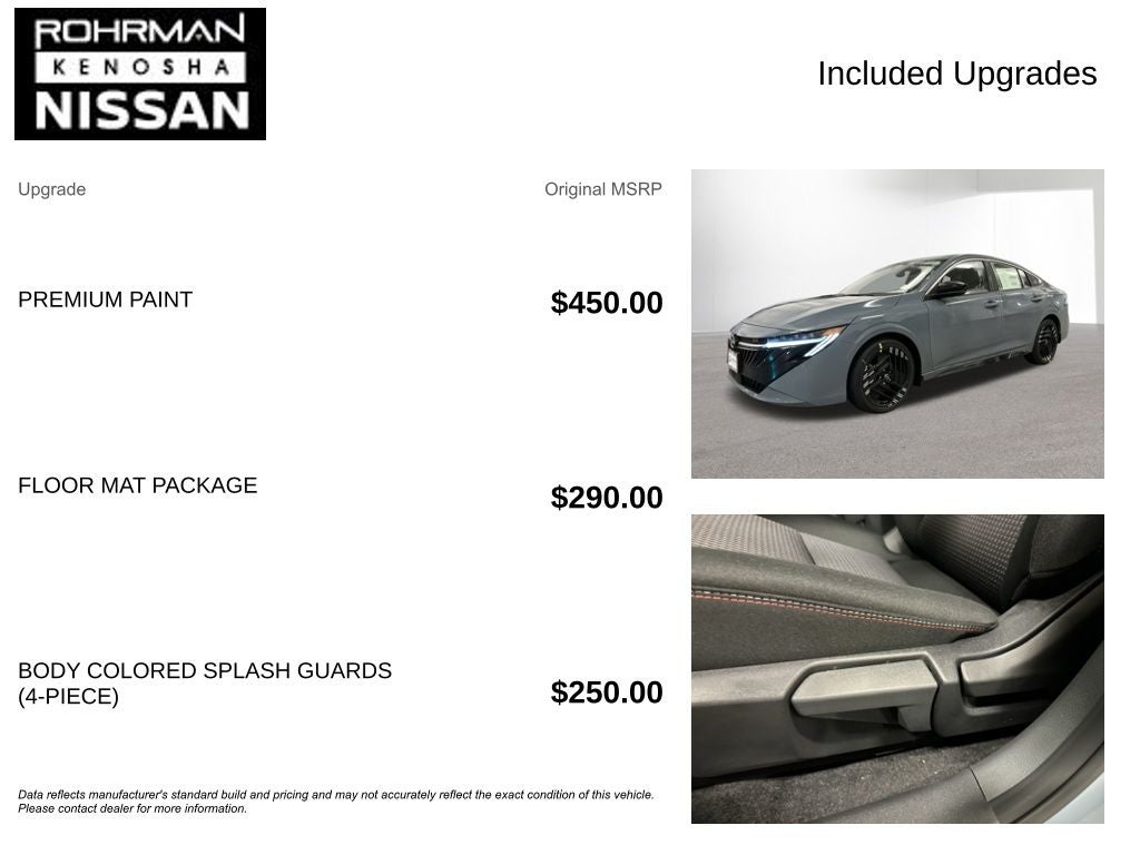 2026 Nissan Sentra SR