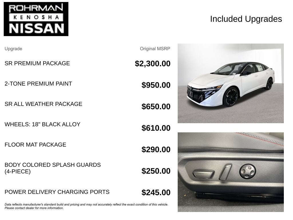 2026 Nissan Sentra SR