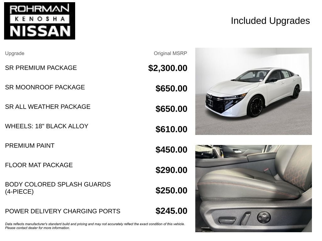 2026 Nissan Sentra SR