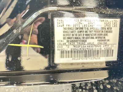 2026 Nissan Sentra SR Premium Package