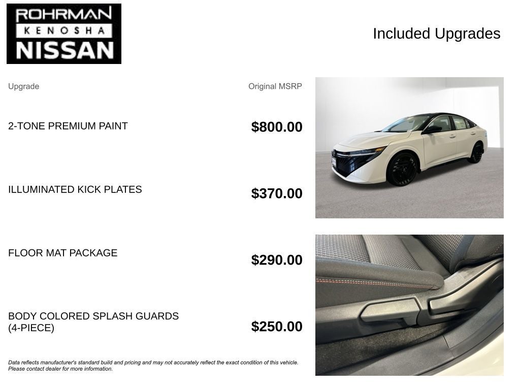 2026 Nissan Sentra SR