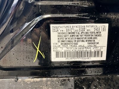 2026 Nissan Sentra SR Premium Package