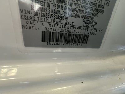 2025 Nissan Versa 1.6 SV