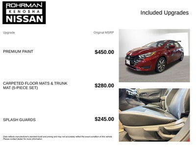 2025 Nissan Versa 1.6 SV