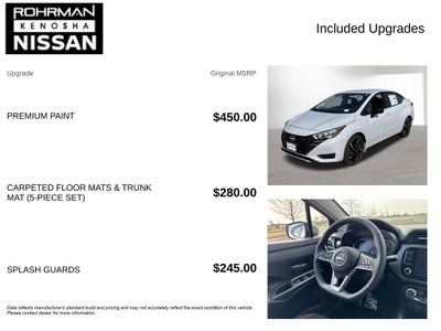 2025 Nissan Versa 1.6 SR