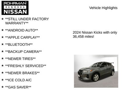 2024 Nissan Kicks S