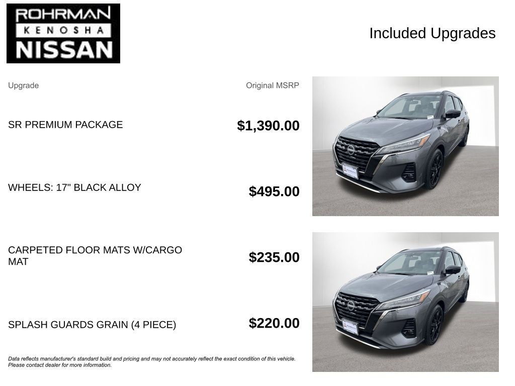 2023 Nissan Kicks SR Premium Package