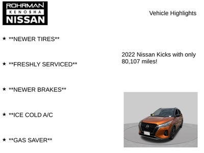 2022 Nissan Kicks SR
