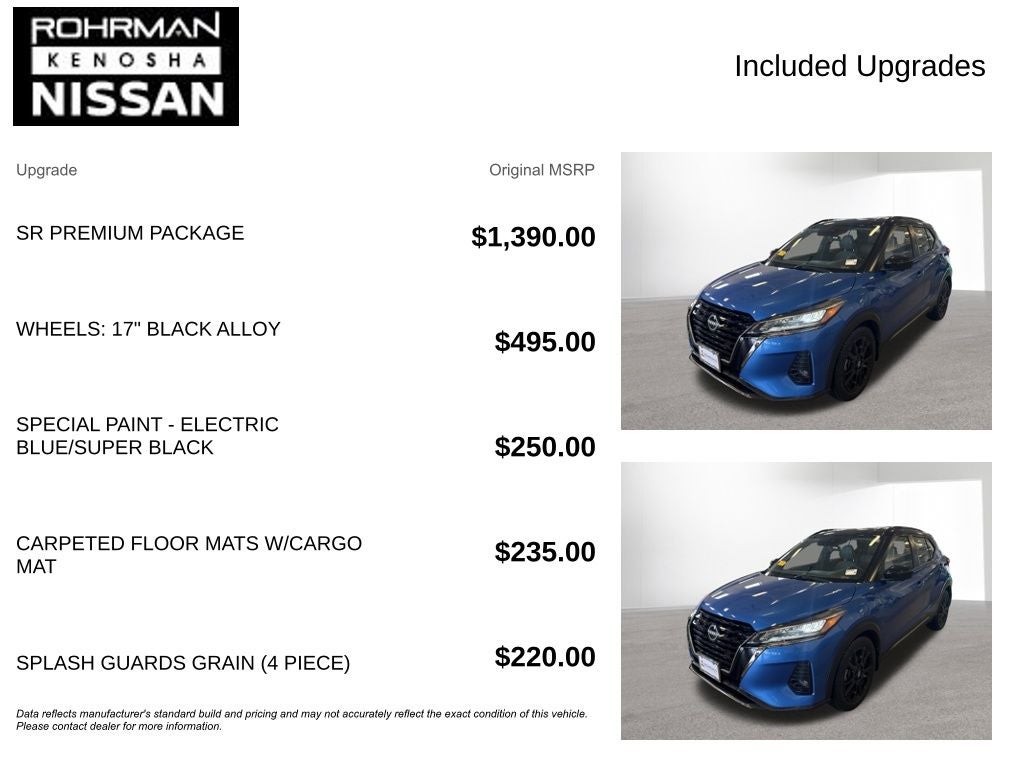 2023 Nissan Kicks SR
