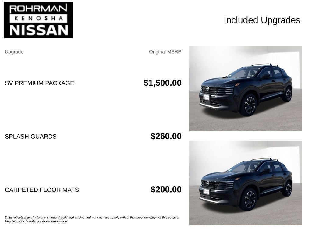 2025 Nissan Kicks SV