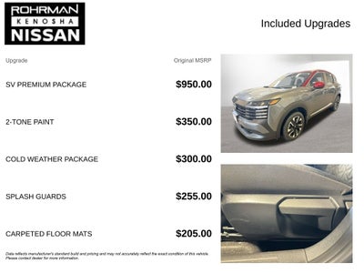 2026 Nissan Kicks SV Premium Package