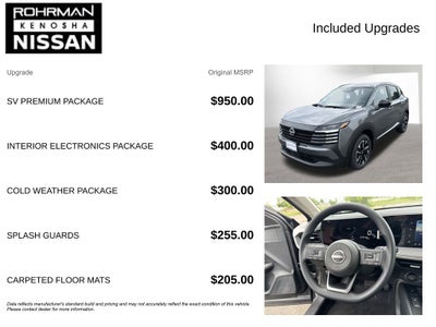 2026 Nissan Kicks SV AWD Premium Package