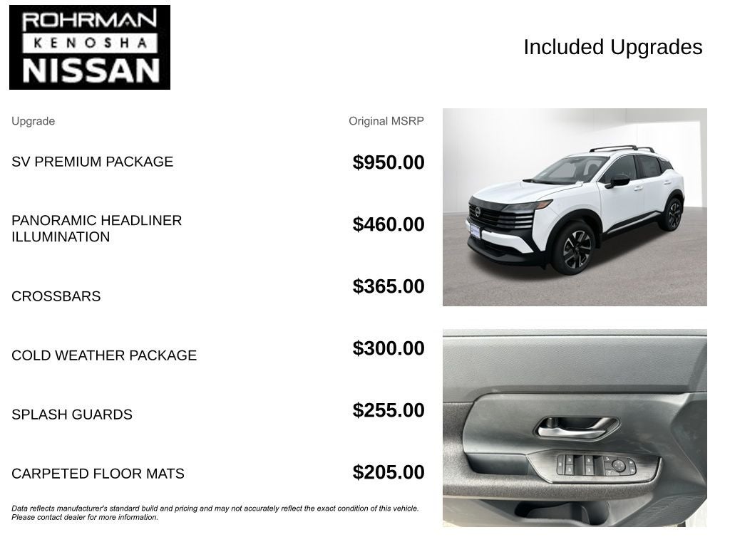 2026 Nissan Kicks SV AWD Premium Package