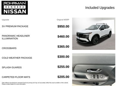 2026 Nissan Kicks SV AWD Premium Package