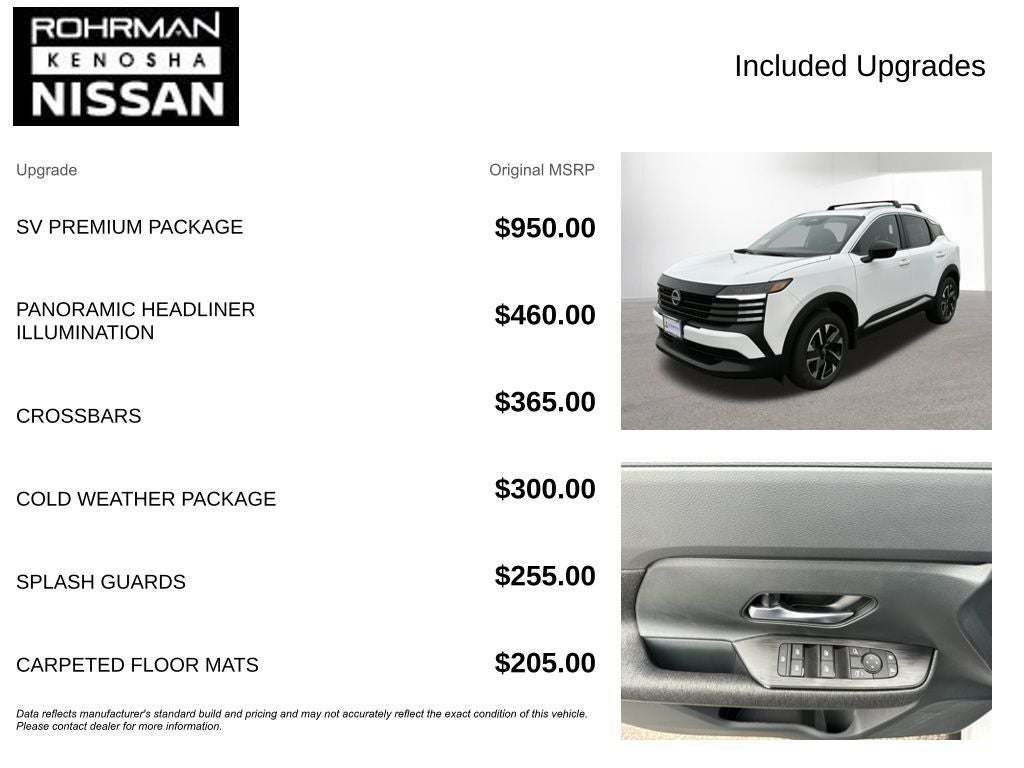 2026 Nissan Kicks SV AWD Premium Package