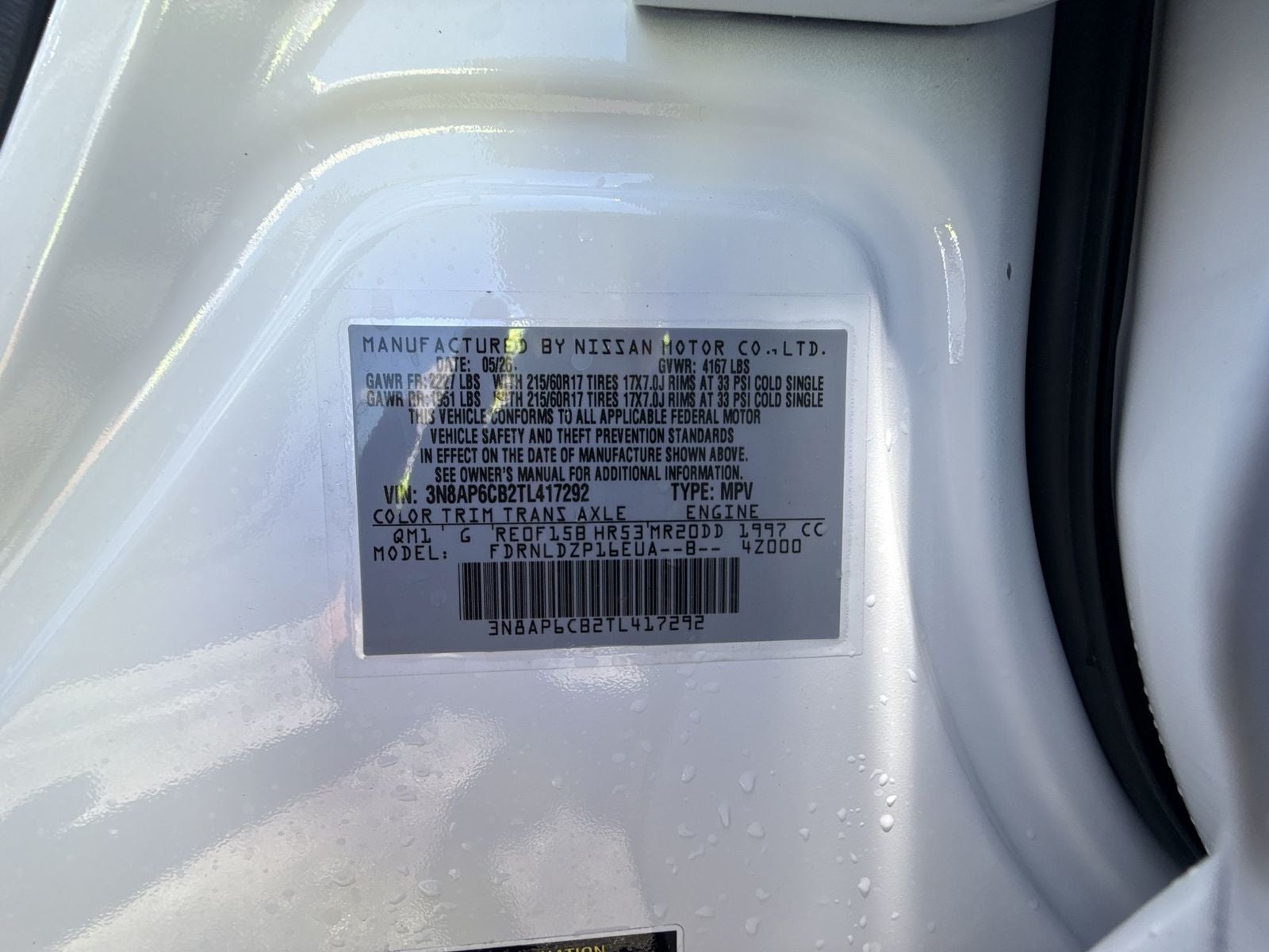 2026 Nissan Kicks SV AWD Cold Weather Package