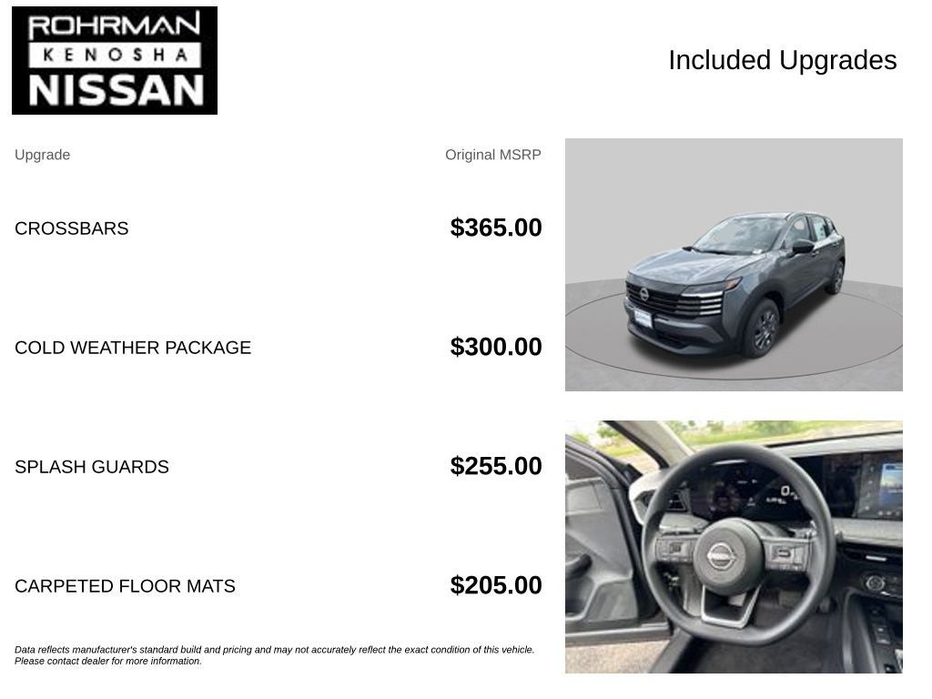 2026 Nissan Kicks SV AWD Cold Weather Package