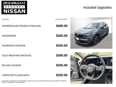 2026 Nissan Kicks SV AWD Cold Weather Package