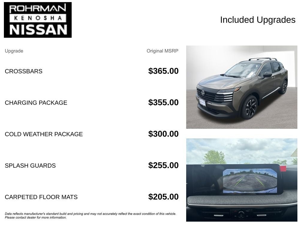2026 Nissan Kicks SV AWD Cold Weather Package