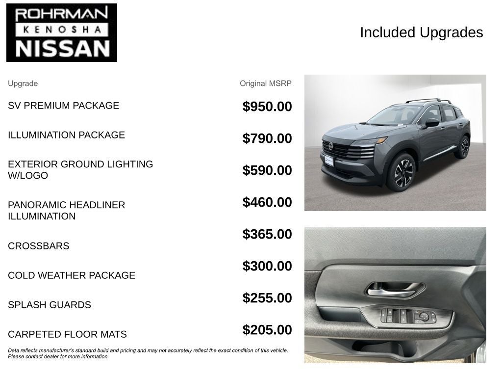 2026 Nissan Kicks SV AWD Premium Package