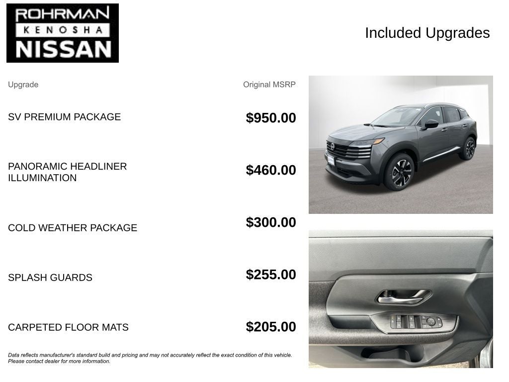 2026 Nissan Kicks SV AWD Premium Package
