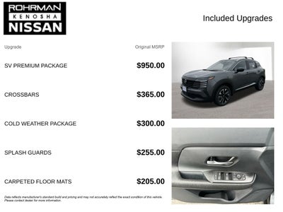2026 Nissan Kicks SV AWD Premium Package