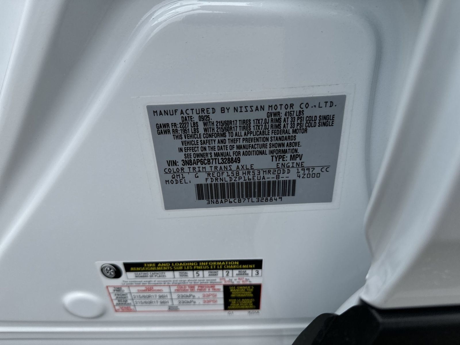 2026 Nissan Kicks SV AWD Cold Weather Package