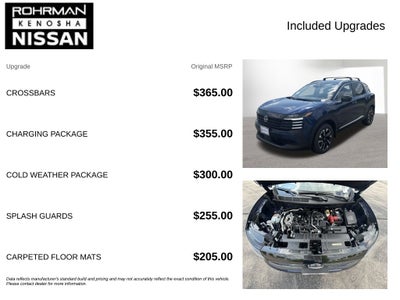 2026 Nissan Kicks SV AWD Cold Weather Package
